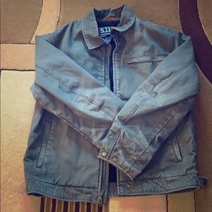 5.11 Tactical Series Navy green denim Jacket.
